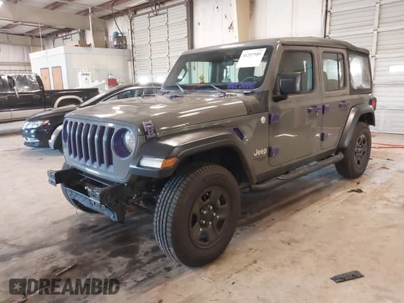 ✅ 2018 Jeep Wrangler Unlimited Sport S • VIN: 1C4HJXDG5JW321871 • Лот: 41297989. Опубликован ранее на IAAI с пробегом 71 975 миль. Бесплатный доступ к архиву аукционных продаж из США и подробный отчёт об истории автомобиля на DreamBid. Изображение 21.