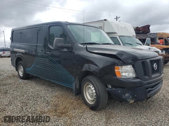 ✅ 2018 Nissan NV Cargo SV • VIN: 1N6BF0KM2JN804521 • Lot: 91147495. Listed on Copart with 106,883 mi. Free auction sales archive from the USA and detailed vehicle history report at DreamBid. Image 4.