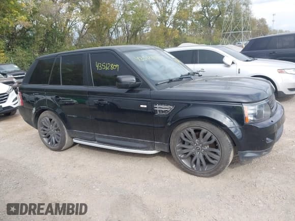 ✅ 2013 Land Rover Range Rover Sport HSE • VIN: SALSF2D48DA807228 • Lot: 43512809. Listed on IAAI with 80,462 mi. Free auction sales archive from the USA and detailed vehicle history report at DreamBid. Image 13.