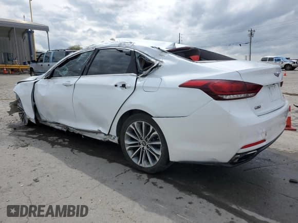 ✅ 2017 Genesis G80 3.8L • VIN: KMHGN4JE5HU191688 • Lot: 51526025. Listed on Copart with 109,842 mi. Free auction sales archive from the USA and detailed vehicle history report at DreamBid. Image 2.