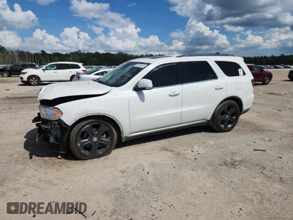✅ 2014 Dodge Durango Limited • VIN: 1C4SDHDT8EC481895 • Лот: 63345515. Опубликован ранее на Copart с пробегом 68 675 миль. Бесплатный доступ к архиву аукционных продаж из США и подробный отчёт об истории автомобиля на DreamBid. Изображение 1.