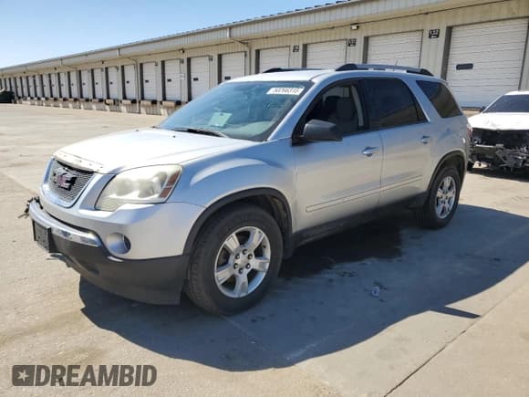 ✅ 2011 GMC Acadia SL • VIN: 1GKKVNED1BJ257379 • Lot: 50266315. Listed on Copart with Not provided. Free auction sales archive from the USA and detailed vehicle history report at DreamBid. Image 1.