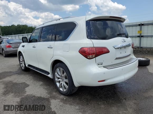 ✅ 2014 Infiniti QX80 • VIN: JN8AZ2NF4E9553129 • Лот: 64035825. Опубликован ранее на Copart с пробегом 191 759 миль. Бесплатный доступ к архиву аукционных продаж из США и подробный отчёт об истории автомобиля на DreamBid. Изображение 2.