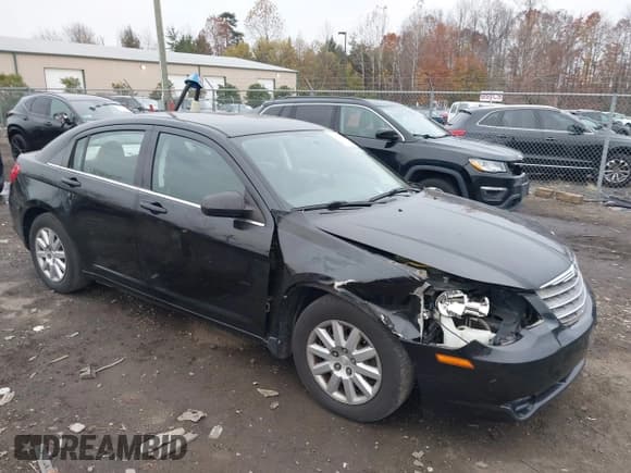 ✅ 2010 Chrysler Sebring Touring • VIN: 1C3CC4FB5AN148335 • Lot: 43754299. Listed on IAAI with 176,503 mi. Free auction sales archive from the USA and detailed vehicle history report at DreamBid. Image 1.