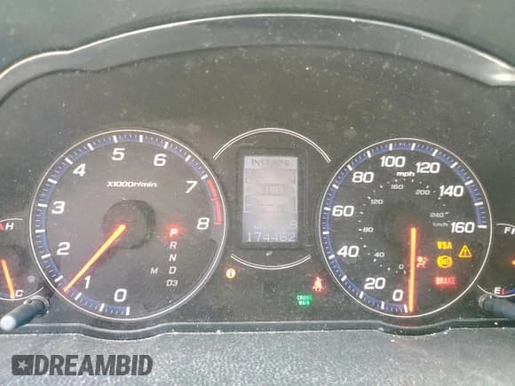 ✅ 2006 Acura TSX Navi • VIN: JH4CL96966C028633 • Lot: 60930225. Listed on Copart with 174,462 mi. Free auction sales archive from the USA and detailed vehicle history report at DreamBid. Image 9.