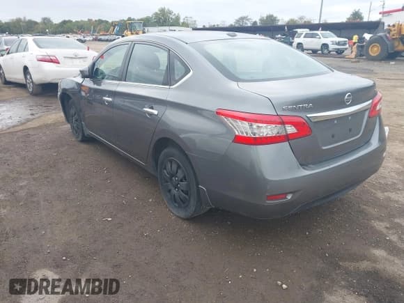 ✅ 2015 Nissan Sentra S • VIN: 3N1AB7AP7FY346468 • Лот: 43416923. Опубликован ранее на IAAI с пробегом 123 860 миль. Бесплатный доступ к архиву аукционных продаж из США и подробный отчёт об истории автомобиля на DreamBid. Изображение 3.
