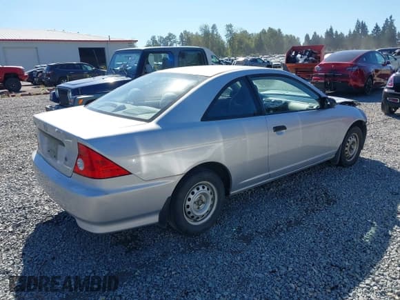 ✅ 2005 Honda Civic VP • VIN: 1HGEM22195L038894 • Lot: 42929045. Wystawiony na IAAI z przebiegiem 157 531 mil. Bezpłatny archiwum sprzedaży aukcyjnych z USA i szczegółowy raport historii pojazdu na DreamBid. Zdjęcie 4.
