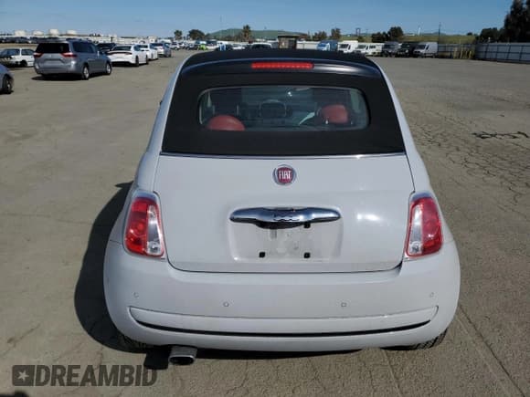 ✅ 2017 FIAT 500 Pop • VIN: 3C3CFFLR8HT544001 • Lot: 49468035. Listed on Copart with 57,079 mi. Free auction sales archive from the USA and detailed vehicle history report at DreamBid. Image 6.