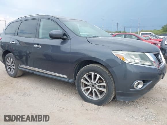 ✅ 2013 Nissan Pathfinder SV • VIN: 5N1AR2MM5DC640210 • Лот: 43039050. Опубликован ранее на IAAI с пробегом 122 971 миль. Бесплатный доступ к архиву аукционных продаж из США и подробный отчёт об истории автомобиля на DreamBid. Изображение 1.