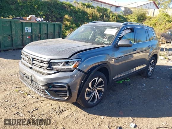 ✅ 2022 Volkswagen Atlas SEL Premium R-Line • VIN: 1V2FR2CAXNC518718 • Lot: 43416616. Listed on IAAI with 64,917 mi. Free auction sales archive from the USA and detailed vehicle history report at DreamBid. Image 17.