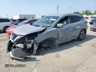 ✅ 2023 Nissan Murano SL • VIN: 5N1AZ2CS8PC107336 • Lot: 64695305. Wystawiony na Copart z przebiegiem 60 223 mil. Bezpłatny archiwum sprzedaży aukcyjnych z USA i szczegółowy raport historii pojazdu na DreamBid. Zdjęcie 1.