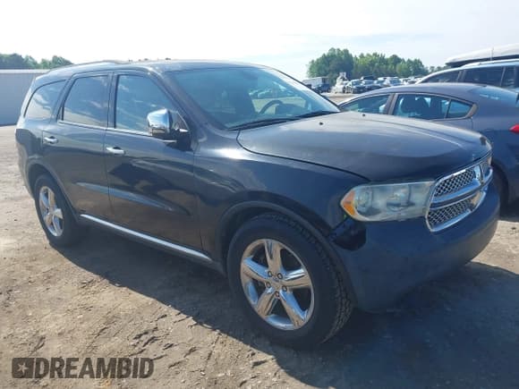 ✅ 2012 Dodge Durango Citadel • VIN: 1C4RDHEG9CC152572 • Lot: 42248053. Listed on IAAI with 167,710 mi. Free auction sales archive from the USA and detailed vehicle history report at DreamBid. Image 1.