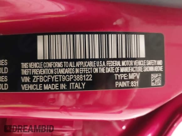 ✅ 2016 FIAT 500X Trekking Plus • VIN: ZFBCFYET9GP388122 • Lot: 41212382. Wystawiony na IAAI z przebiegiem 54 149 mil. Bezpłatny archiwum sprzedaży aukcyjnych z USA i szczegółowy raport historii pojazdu na DreamBid. Zdjęcie 9.