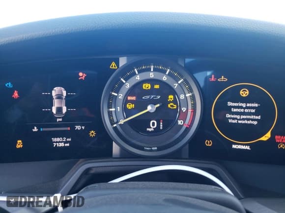 ✅ 2022 Porsche 911 GT3 • VIN: WP0AC2A94NS269781 • Лот: 65009234. Опубликован ранее на Copart с пробегом 7 135 миль. Бесплатный доступ к архиву аукционных продаж из США и подробный отчёт об истории автомобиля на DreamBid. Изображение 9.