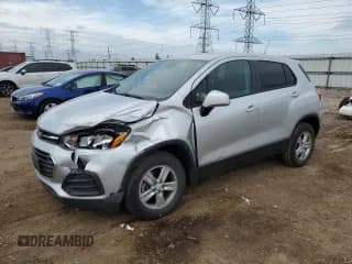 ✅ 2022 Chevrolet Trax LS • VIN: KL7CJNSM5NB549208 • Lot: 66451355. Listed on Copart with 20,414 mi. Free auction sales archive from the USA and detailed vehicle history report at DreamBid. Image 1.