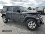 ✅ 2022 Jeep Wrangler Unlimited Sport S • VIN: 1C4HJXDGXNW175635 • Лот: 54228875. Опубликован ранее на Copart с пробегом 42 512 миль. Бесплатный доступ к архиву аукционных продаж из США и подробный отчёт об истории автомобиля на DreamBid. Изображение 4.