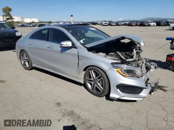 ✅ 2014 Mercedes-Benz CLA 45 AMG • VIN: WDDSJ5CB6EN090674 • Lot: 50573065. Listed on Copart with 81,900 mi. Free auction sales archive from the USA and detailed vehicle history report at DreamBid. Image 4.