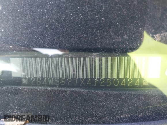 ✅ 2004 Buick Century Custom • VIN: 2G4WS52JX41250424 • Lot: 42670589. Wystawiony na IAAI z przebiegiem 181 784 mil. Bezpłatny archiwum sprzedaży aukcyjnych z USA i szczegółowy raport historii pojazdu na DreamBid. Zdjęcie 9.