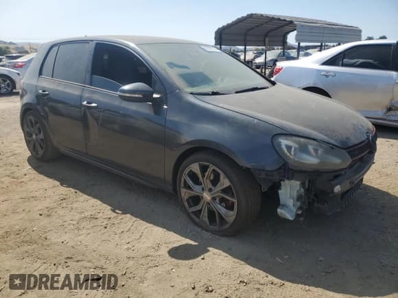 ✅ 2012 Volkswagen Golf GTI Autobahn • VIN: WVWHD7AJ2CW267598 • Lot: 61067505. Listed on Copart with 108,656 mi. Free auction sales archive from the USA and detailed vehicle history report at DreamBid. Image 4.