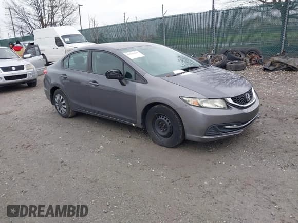 ✅ 2014 Honda Civic LX • VIN: 2HGFB2F54EH513517 • Лот: 43735480. Опубликован ранее на IAAI с пробегом 137 604 миль. Бесплатный доступ к архиву аукционных продаж из США и подробный отчёт об истории автомобиля на DreamBid. Изображение 1.