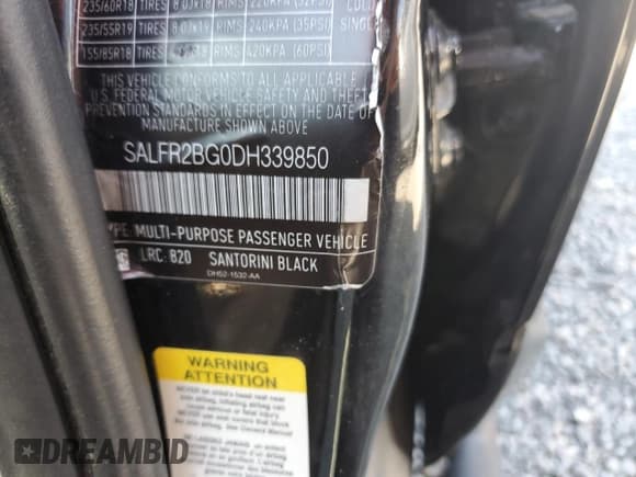 ✅ 2013 Land Rover LR2 • VIN: SALFR2BG0DH339850 • Lot: 74948704. Wystawiony na Copart z przebiegiem Nie podano. Bezpłatny archiwum sprzedaży aukcyjnych z USA i szczegółowy raport historii pojazdu na DreamBid. Zdjęcie 14.