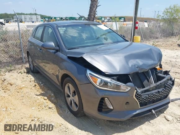✅ 2019 Hyundai Elantra • VIN: KMHH35LE4KU090095 • Lot: 42128034. Listed on IAAI with 160,489 mi. Free auction sales archive from the USA and detailed vehicle history report at DreamBid. Image 1.