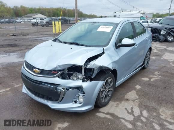 2017 Chevrolet Sonic LT with VIN 1G1JD5SB6H4128275, listed as a IAAI auction lot 42189494 with 79,403 mi miles and . Bid and sale history available at DreamBid. Image 6.