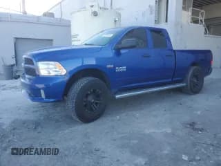 ✅ 2017 Ram 1500 Express • VIN: 1C6RR7FT2HS796829 • Lot: 91220115. Listed on Copart with 110,588 mi. Free auction sales archive from the USA and detailed vehicle history report at DreamBid. Image 1.
