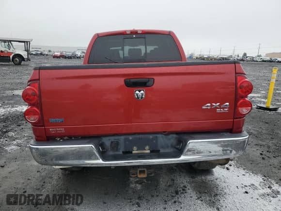 2008 Dodge 3500 SXT with VIN 3D7MX39A58G134414, listed as a Copart auction lot 85731164 with 99,591 mi miles and Salvage title. Bid and sale history available at DreamBid. Image 6.
