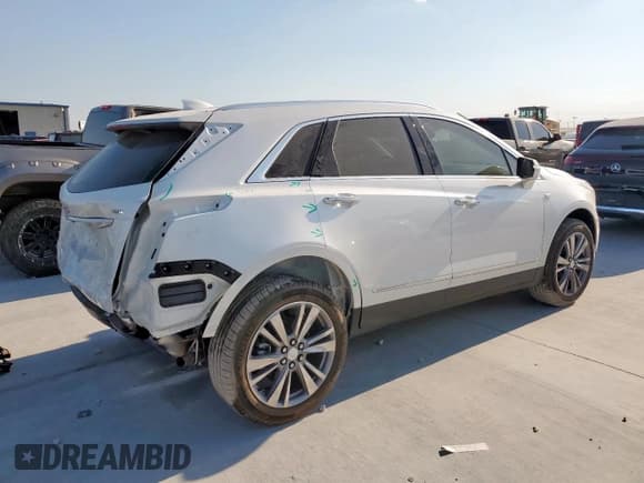 ✅ 2025 Cadillac XT5 FWD Premium Luxury • VIN: 1GYKNCRS8SZ134506 • Lot: 67995955. Listed on Copart with 1,965 mi. Free auction sales archive from the USA and detailed vehicle history report at DreamBid. Image 3.