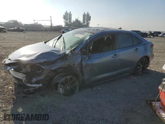 ✅ 2024 Toyota Corolla XSE • VIN: 5YFT4MCE7RP199969 • Lot: 89851245. Listed on Copart with Not provided. Free auction sales archive from the USA and detailed vehicle history report at DreamBid. Image 1.