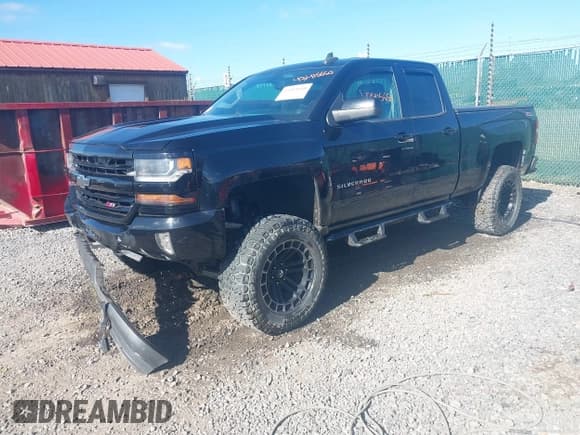 ✅ 2016 Chevrolet Silverado 1500 LT • VIN: 1GCVKREC9GZ106511 • Lot: 43415650. Listed on IAAI with 107,506 mi. Free auction sales archive from the USA and detailed vehicle history report at DreamBid. Image 2.