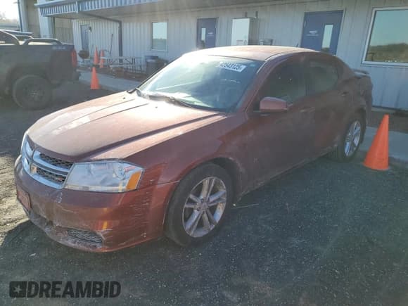 ✅ 2012 Dodge Avenger SXT • VIN: 1C3CDZCB2CN227737 • Лот: 42543125. Опубликован ранее на Copart с пробегом 124 769 миль. Бесплатный доступ к архиву аукционных продаж из США и подробный отчёт об истории автомобиля на DreamBid. Изображение 1.