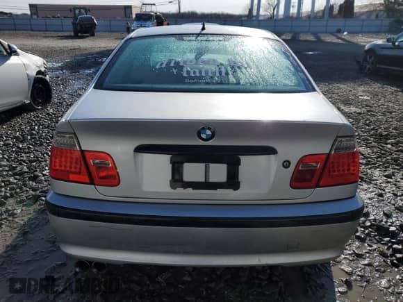 1999 BMW 3 Series 323i with VIN WBAAM3336XKC60188, listed as a Copart auction lot 42743845 with Not provided miles and Salvage title. Bid and sale history available at DreamBid. Image 6.