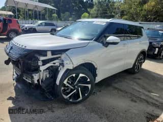 2024 Mitsubishi Outlander SEL with VIN JA4J3WA87RZ012149, listed as a Copart auction lot 64241645 with 26,759 mi miles and Salvage title. Bid and sale history available at DreamBid. Image 1.