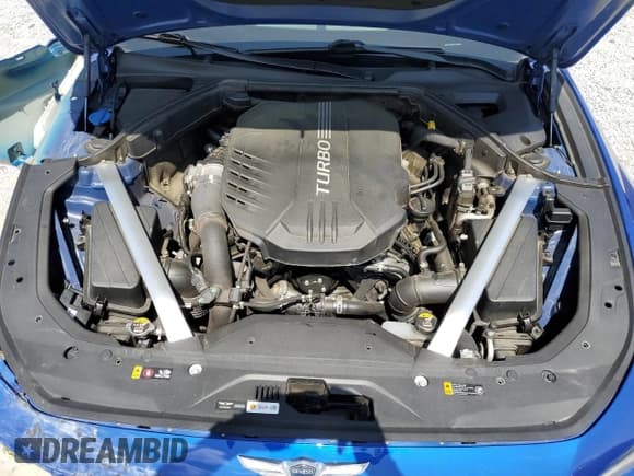 ✅ 2020 Genesis G70 3.3T • VIN: KMTG34LE7LU058061 • Lot: 57534815. Listed on Copart with 76,885 mi. Free auction sales archive from the USA and detailed vehicle history report at DreamBid. Image 11.