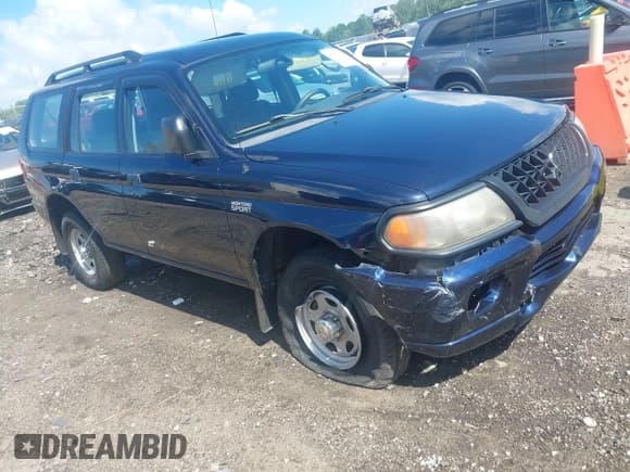 ✅ 2003 Mitsubishi Montero Sport ES • VIN: JA4MT21HX3J042791 • Лот: 42295675. Опубликован ранее на IAAI с пробегом 156 757 миль. Бесплатный доступ к архиву аукционных продаж из США и подробный отчёт об истории автомобиля на DreamBid. Изображение 1.