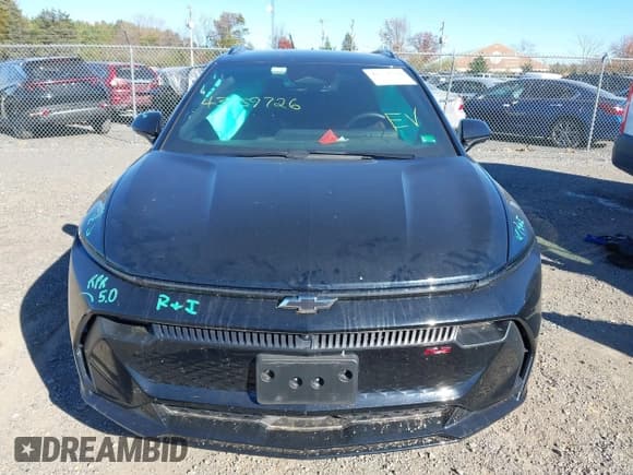 ✅ 2024 Chevrolet Equinox EV RS • VIN: 3GN7DSRP2RS262727 • Лот: 43559726. Опубликован ранее на IAAI с пробегом 14 693 миль. Бесплатный доступ к архиву аукционных продаж из США и подробный отчёт об истории автомобиля на DreamBid. Изображение 12.