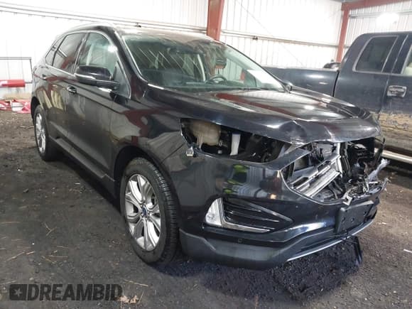 ✅ 2021 Ford Edge Titanium • VIN: 2FMPK4K92MBA65363 • Lot: 43736522. Wystawiony na IAAI z przebiegiem 74 346 mil. Bezpłatny archiwum sprzedaży aukcyjnych z USA i szczegółowy raport historii pojazdu na DreamBid. Zdjęcie 1.