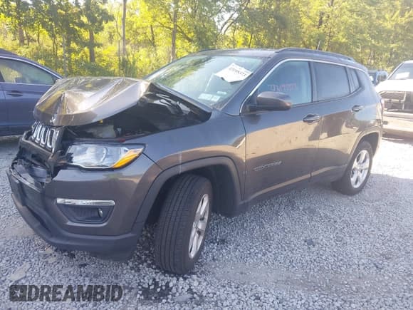 ✅ 2021 Jeep Compass Altitude • VIN: 3C4NJDBB5MT530353 • Lot: 43195373. Listed on IAAI with 65,984 mi. Free auction sales archive from the USA and detailed vehicle history report at DreamBid. Image 17.