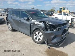 ✅ 2020 Toyota Highlander L • VIN: 5TDCZRAH7LS003183 • Lot: 43681531. Listed on IAAI with 49,981 mi. Free auction sales archive from the USA and detailed vehicle history report at DreamBid. Image 1.