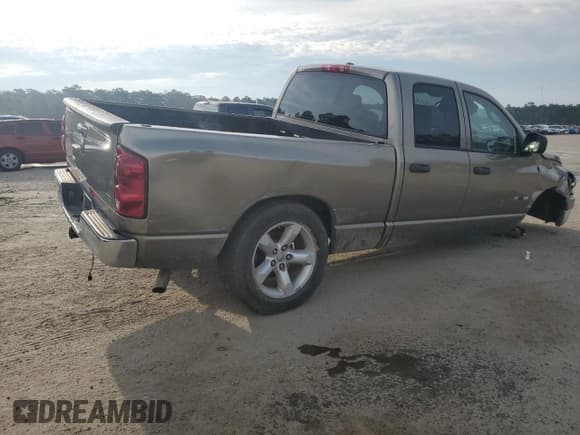 ✅ 2008 Dodge 1500 SLT • VIN: 1D7HA18N28J117631 • Лот: 73342754. Опубликован ранее на Copart с пробегом Не указан. Бесплатный доступ к архиву аукционных продаж из США и подробный отчёт об истории автомобиля на DreamBid. Изображение 3.