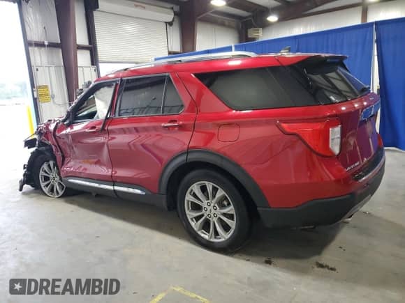 2024 Ford Explorer Limited с VIN 1FMSK7FH6RGA24604, выставлен на аукционе Copart как лот 65967025 с пробегом 34 884 миль миль и На запчасти • Non repairable. История ставок и продаж доступна на DreamBid. Изображение 2.