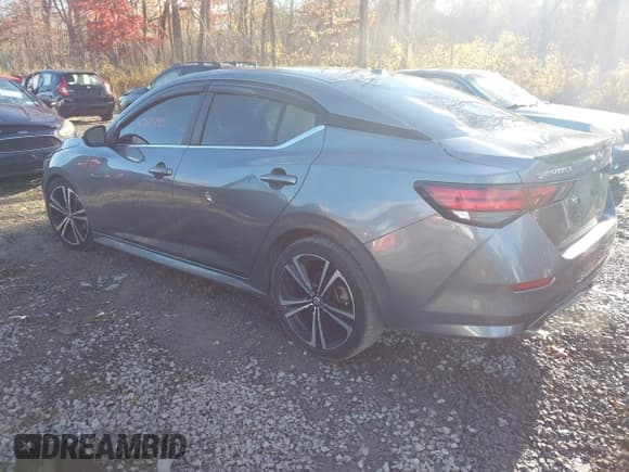 ✅ 2020 Nissan Sentra SR • VIN: 3N1AB8DV6LY296691 • Lot: 43615135. Listed on IAAI with 114,384 mi. Free auction sales archive from the USA and detailed vehicle history report at DreamBid. Image 3.