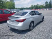 ✅ 2019 Infiniti Q50 Luxe • VIN: JN1EV7AR4KM594278 • Lot: 42614521. Listed on IAAI with 52,013 mi. Free auction sales archive from the USA and detailed vehicle history report at DreamBid. Image 4.