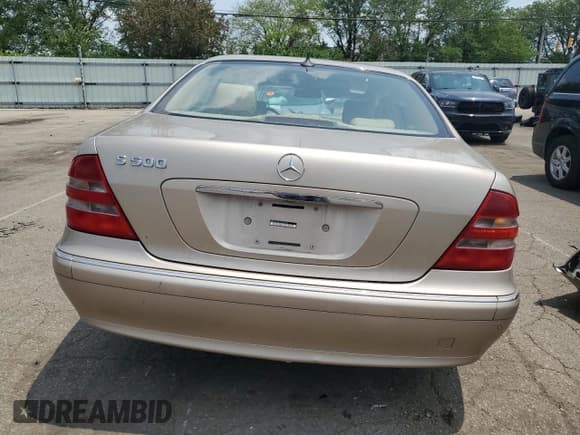 ✅ 2000 Mercedes-Benz S 320/430/500 • VIN: WDBNG75J2YA116249 • Lot: 60518165. Listed on Copart with Not provided. Free auction sales archive from the USA and detailed vehicle history report at DreamBid. Image 6.