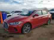 2018 Hyundai Elantra SEL with VIN 5NPD84LF0JH296918, listed as a Copart auction lot 81271295 with 67,146 mi miles and Salvage title. Bid and sale history available at DreamBid. Image 1.