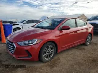 2018 Hyundai Elantra SEL with VIN 5NPD84LF0JH296918, listed as a Copart auction lot 81271295 with 67,146 mi miles and Salvage title. Bid and sale history available at DreamBid. Image 1.