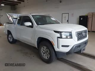 ✅ 2024 Nissan Frontier S • VIN: 1N6ED1CM4RN607952 • Lot: 43480239. Listed on IAAI with 18,907 mi. Free auction sales archive from the USA and detailed vehicle history report at DreamBid. Image 1.