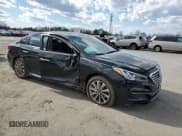 ✅ 2017 Hyundai Sonata Sport • VIN: 5NPE34AF5HH579637 • Lot: 41843333. Listed on Copart with 133,483 mi. Free auction sales archive from the USA and detailed vehicle history report at DreamBid. Image 4.